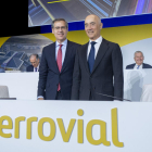 El conseller delegat de Ferrovial, Ignacio Madridejos, i el president de Ferrovial, Rafael del Pino.