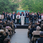 Postius, alcaldable de Junts a la Paeria, va presentar ahir la seua candidatura al complet.