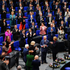 Carles III, primer monarca britànica a parlar al Bundestag.