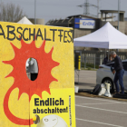 “Celebració del tancament” davant la planta de Neckarwestheim 2.