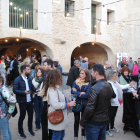 Participants de la Mostra, al pati de Cal Jaques.