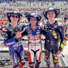 Àlex Rins, Luca Marini y Fabio Quartararo formaron el podio del Gran Premio de las Américas.