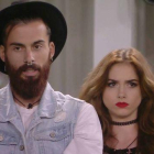 José María López y Carlota Prado en 'Gran Hermano'.