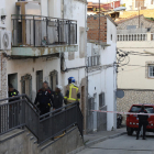 L'habitatge del carrer Camp de Lleida on es va produir l'incendi i on es va trobar la plantació de marihuana. També tenia la llum punxada.