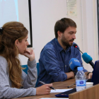 Presentación ayer de la memoria de Projecte Home Catalunya. 