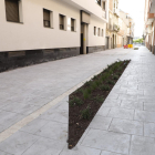 Minijardines en la calle Girona