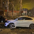 Los efectos de la explosión en Belgorod.