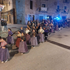 La festa tradicional del Dia de la Faldeta de Fraga va arrancar la nit de divendres amb la ronda de jotes.