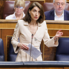 La ministra de Justícia, Pilar Llop, va defensar la reforma de la llei.