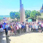 Borràs i Turull, a Cervera amb els alcaldables per Lleida.