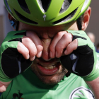 Cavendish, emocionat al final d’etapa després de fer història.
