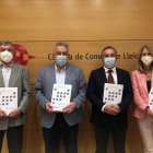 La Cámara de Comercio de Lleida presentó ayer la memoria de la entidad del ejercicio pasado.