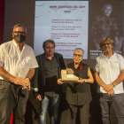 Magriñà va rebre ahir el guardó a l’assemblea del Grup de Recerques de les Terres de Ponent.