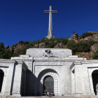 Vista del Valle de los Caídos, situado en el municipio madrileño de San Lorenzo de El Escorial. 