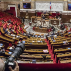 Vista general de l’Assemblea Nacional francesa.