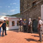 Visita de obras al archivo de la Alta Ribagorça, que estará listo en 2022