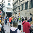 Los ‘cantaires’ volvieron a pedir un lunes más el fin de ‘la represión’ desde la plaza Paeria de Lleida. 