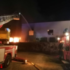 Un incendio ha quemado la nave de Rifacli en Montblanc