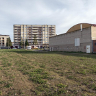 Imatge dels terrenys on es preveu construir el futur pavelló de Cervera.