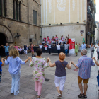 Les sardanes obren els actes de la Diada de l'Onze de Setembre a Lleida