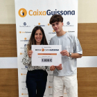 Uno de los alumnos becados por CaixaGuissona. 