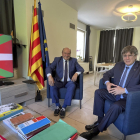 Ortuzar y Puigdemont tratan en Waterloo sobre el papel clave de PNV y Junts