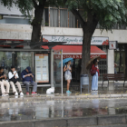 Las precipitaciones de ayer dejaron más de 14 litros por metro cuadrado en Lleida ciudad.