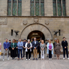 Minuts de silenci a Lleida per l'assassinat masclista a Tarragona