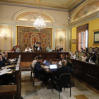 El ple del setembre es va celebrar ahir dijous perquè avui, dia de Sant Miquel, és festiu local.