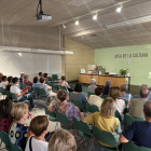 Presentació del nou llibre de Pep Coll a la biblioteca de les Borges Blanques