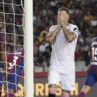 Sergio Ramos va marcar en pròpia meta el gol que donava la victòria i el liderat provisional al Barça.