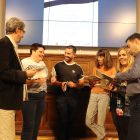 Presentació ahir a Lleida d’aquesta iniciativa en la qual col·labora l’Institut d’Estudis Ilerdencs.