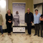 Presentació ahir a Lleida de la 14 edició del Festival de l’Audiovisual Català Som Cinema.