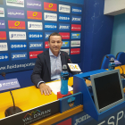 Albert Esteve, durant la seua etapa com a president del Lleida Esportiu.