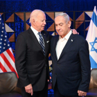 Joe Biden va viatjar ahir a Tel-Aviv per reunir-se amb Benjamin Netanyahu i mostrar-li el seu suport.