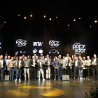 Un sector puixant. Ahir a la nit es van reunir productors de porcí de tot l’Estat en el 30 aniversari dels Premis Porc d’Or, acte que es va celebrar a la Llotja de Lleida.