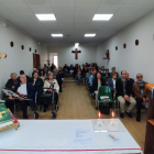 Eucaristia diumenge passat a la capella d’Almenar.