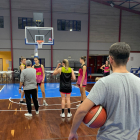 L’equip urgellenc es va entrenar ahir a la tarda al pavelló de Moschato, a prop d’Atenes.