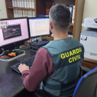 Imatge d’arxiu d’un agent de la Guàrdia Civil.