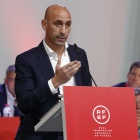 Luis Rubiales va anunciar ahir que pensa recórrer la sanció de la FIFA.