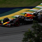 Max Verstappen, ahir durant la prova esprint al circuit d’Interlagos.