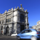 La façana del Banc d’Espanya, ubicat a Madrid.