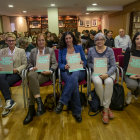 Presentació ahir del projecte a la seu del Col·legi de Farmacèutics de Lleida.