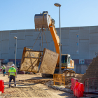 Construcció del nou edifici de consultes externes de l'Arnau