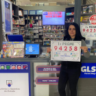 Rosselló celebra la seua sort a la Loteria