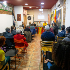 Prop d’una vintena de persones van assistir al debat a La Baula.