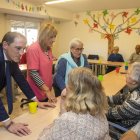 Crespín durant la seua visita a les instal·lacions de l’AFATC.