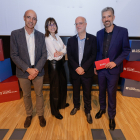 Miquell Rutllant, Cristina Villà, Lluís Garriga i Toni Cruanyes.