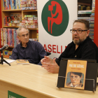 Pep Coll i Iñaki Rubio, ahir a la llibreria Caselles de Lleida.