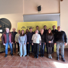 La nova executiva d’ERC a l’Alt Pirineu i Aran.